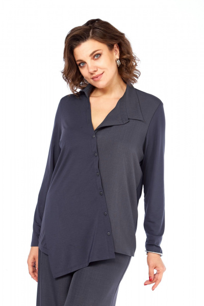 Блуза, брюки Диомант 2108 графит - фото 11