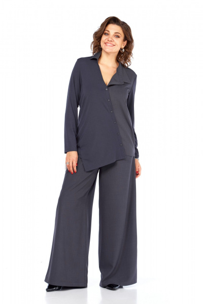 Блуза, брюки Диомант 2108 графит - фото 10