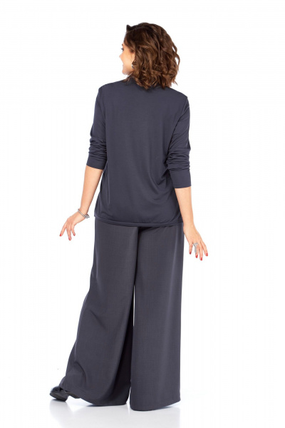 Блуза, брюки Диомант 2108 графит - фото 9