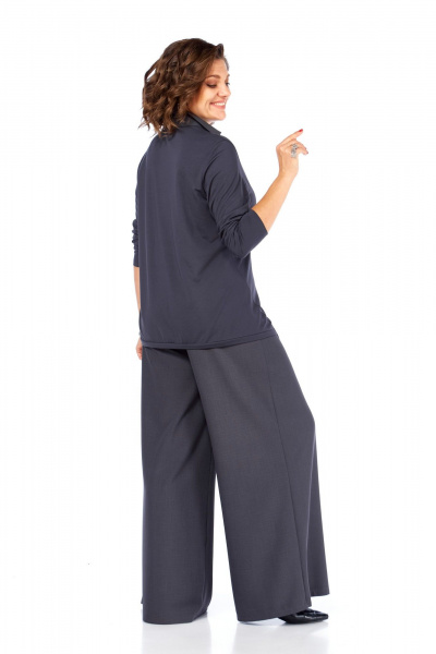 Блуза, брюки Диомант 2108 графит - фото 8