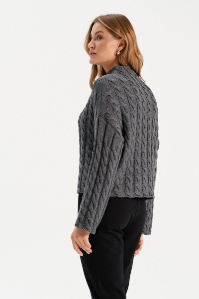 Джемпер Romgil РВ0283-ШЕ5 серый - фото 2