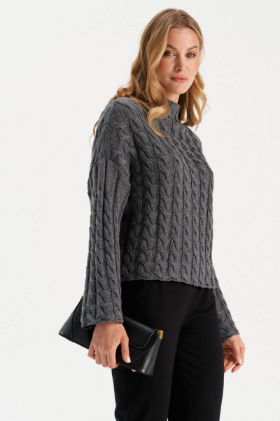 Джемпер Romgil РВ0283-ШЕ5 серый - фото 1