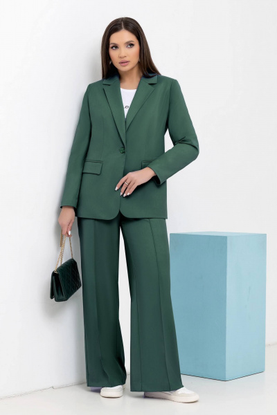 Брюки, жакет Gold Style 2709 зеленый - фото 8