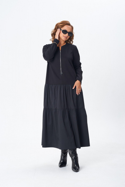 Платье TVIN 7875 черный - фото 7