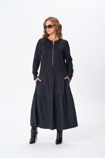 Платье TVIN 7875 черный - фото 5