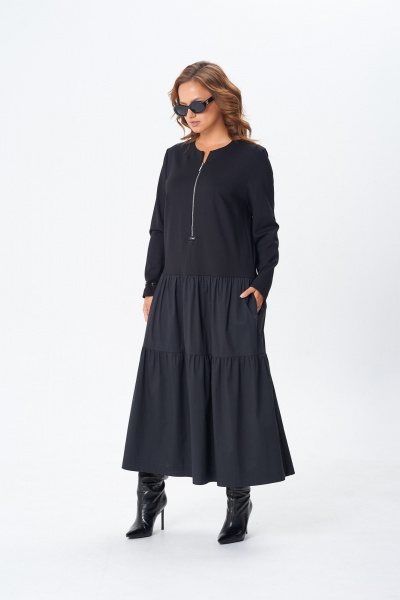 Платье TVIN 7875 черный - фото 4