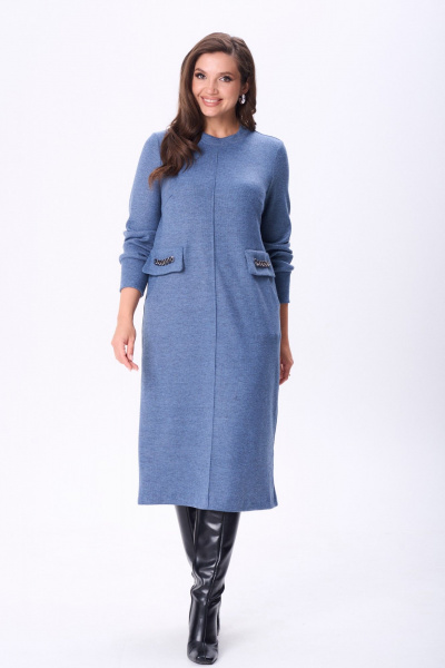 Платье TVIN 7768 деним - фото 1