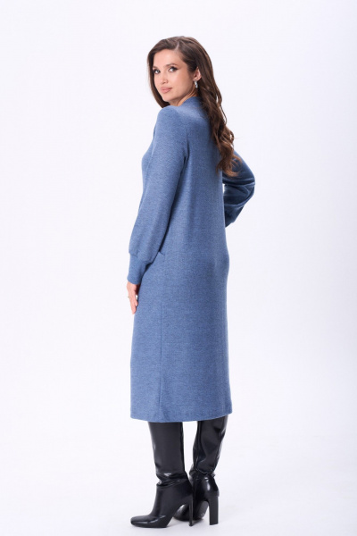 Платье TVIN 7768 деним - фото 6