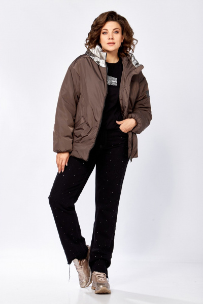 Куртка Lady Secret 6363 шоколад - фото 10