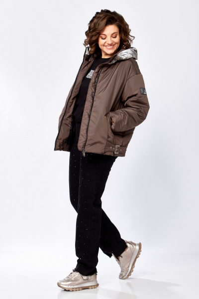 Куртка Lady Secret 6363 шоколад - фото 9