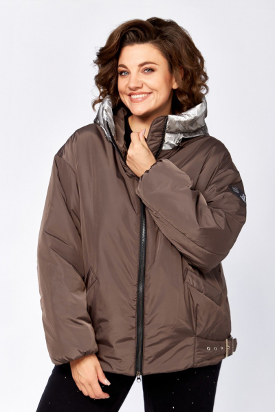 Куртка Lady Secret 6363 шоколад - фото 3