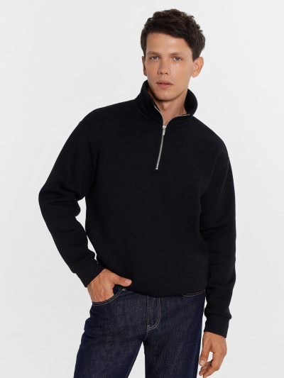 Свитшот Mark Formelle 121870/1/25-5063Б-7П черный - фото 3