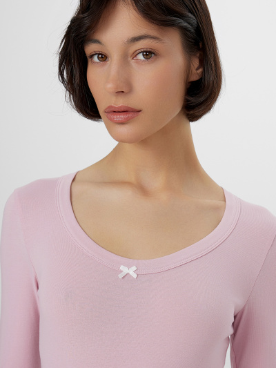 Лонгслив Mark Formelle 122846/25-34983Ц-5 св.сирень - фото 3