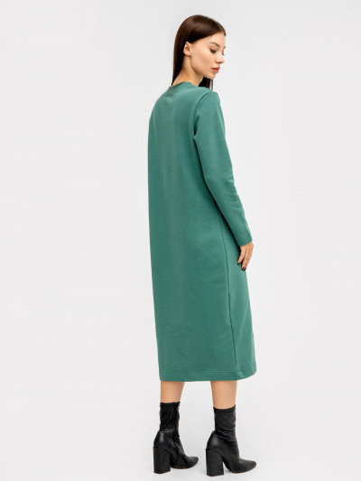 Платье Mark Formelle 152605/22/24142Ц-7 т.пыльно_изумрудный - фото 3