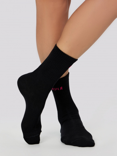 Носки Mark Formelle 217K-3332/25217K черный_рис.3332 - фото 3