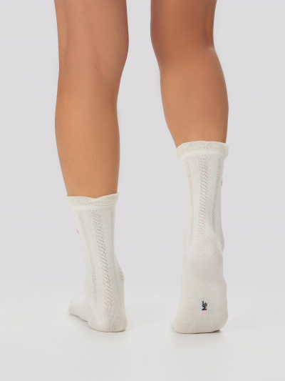 Носки Mark Formelle 237A-3114/253237A молочный_нюдовый_рис.3114 - фото 4