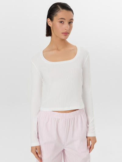 Брюки, джемпер Mark Formelle 592549/25-34938ПП-14 белый_бело_лиловые_полосы_на_розовом_облаке - фото 1