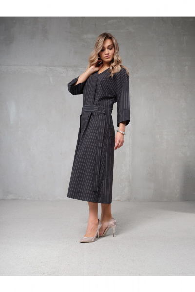 Платье Erika 7061-1 черный - фото 1