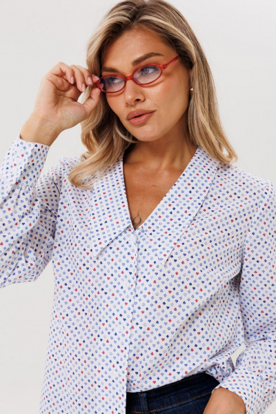 Рубашка Anelli 1646 карт_бланш - фото 11