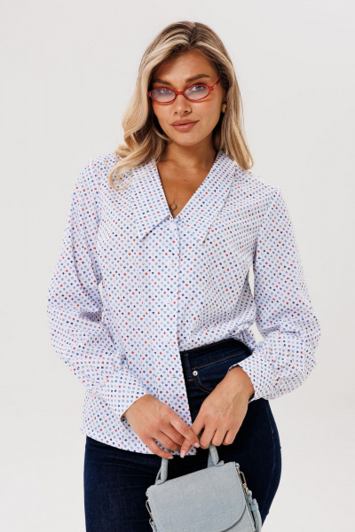 Рубашка Anelli 1646 карт_бланш - фото 7