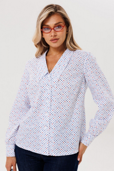 Рубашка Anelli 1646 карт_бланш - фото 1
