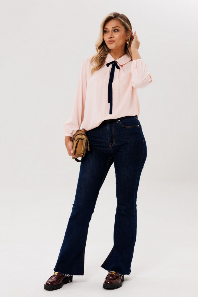 Блуза Anelli 1701 персиковый_нектар - фото 11