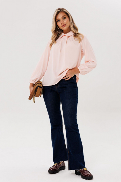 Блуза Anelli 1701 персиковый_нектар - фото 7