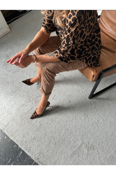 Брюки Erika 7248 коричневый - фото 7