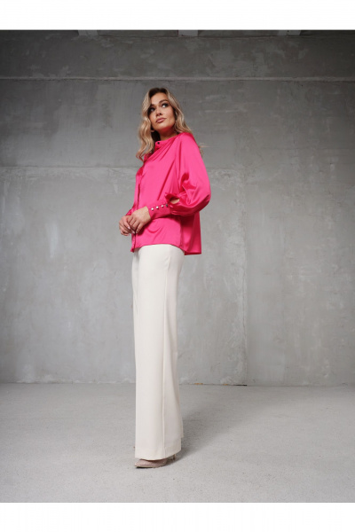 Блуза Erika С-104-1 розовый - фото 3