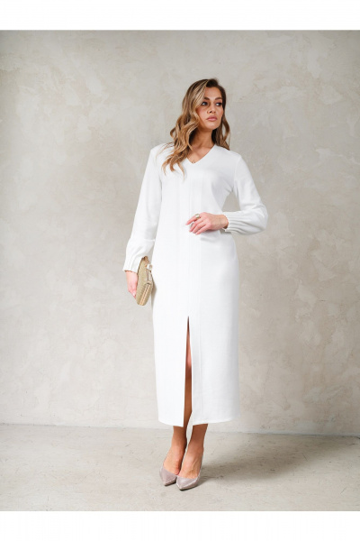 Платье Erika 7250 белый - фото 11