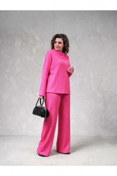 Брюки, джемпер Erika 1683-1 розовый - фото 5