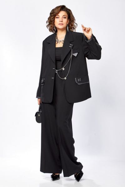 Брюки, жакет Lady Secret 25225 черный - фото 3