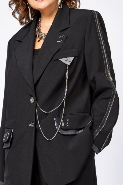 Брюки, жакет Lady Secret 25225 черный - фото 13