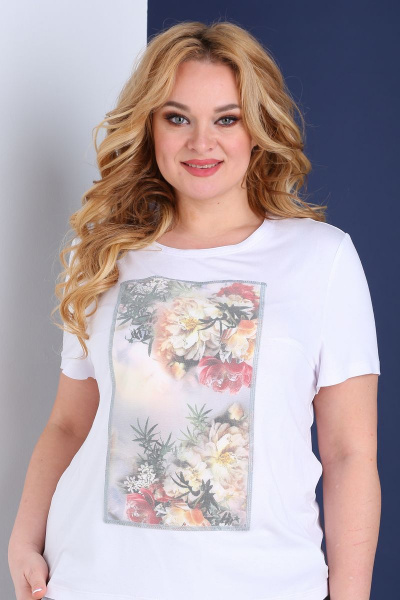 Брюки, жакет, футболка Tensi 273 винный - фото 5