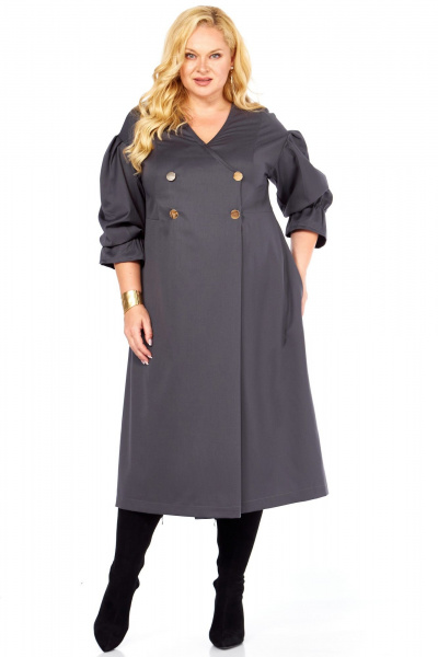 Платье Celentano lite 5057 графит - фото 1