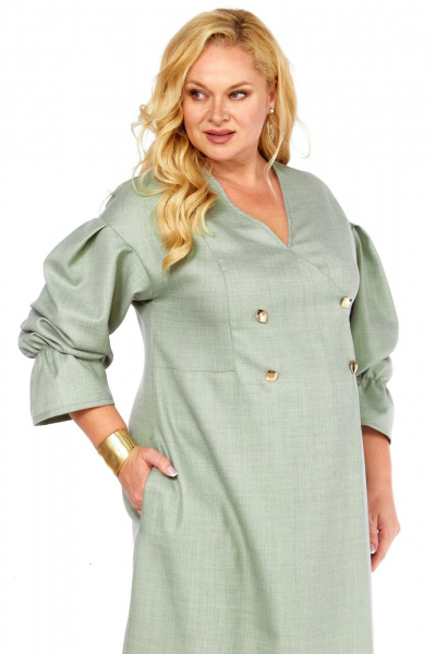 Платье Celentano lite 5057 приглушенный_шалфейный - фото 7