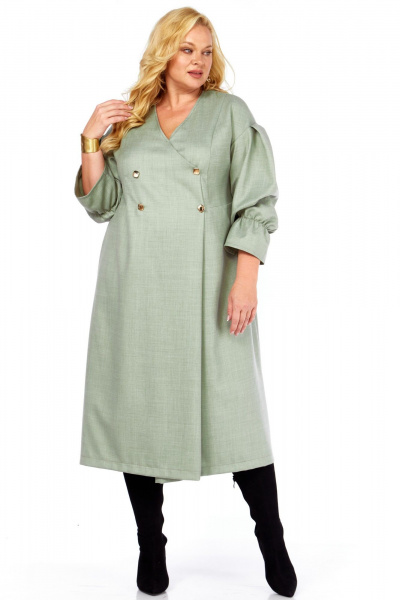 Платье Celentano lite 5057 приглушенный_шалфейный - фото 5