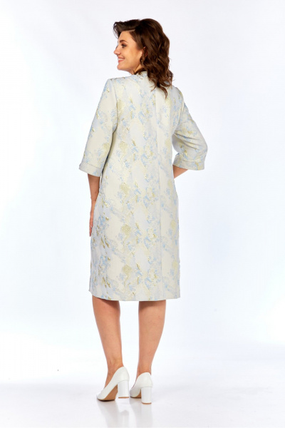 Платье Элль-стиль 2391/1 голубой - фото 17