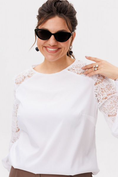Блуза Anelli 1685 паутина_кружева - фото 13