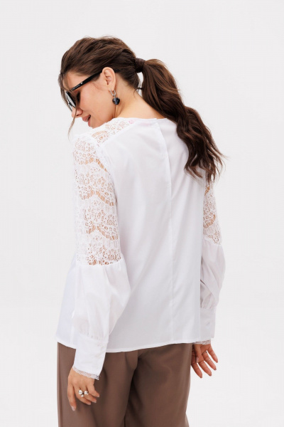 Блуза Anelli 1685 паутина_кружева - фото 9