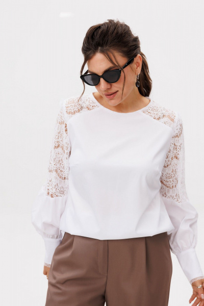 Блуза Anelli 1685 паутина_кружева - фото 3