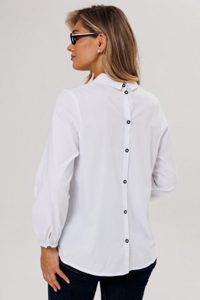 Блуза Anelli 1701.1 белоснежная_симфония - фото 13