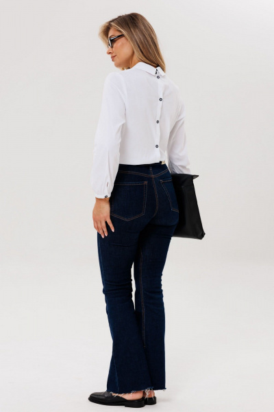 Блуза Anelli 1701.1 белоснежная_симфония - фото 7