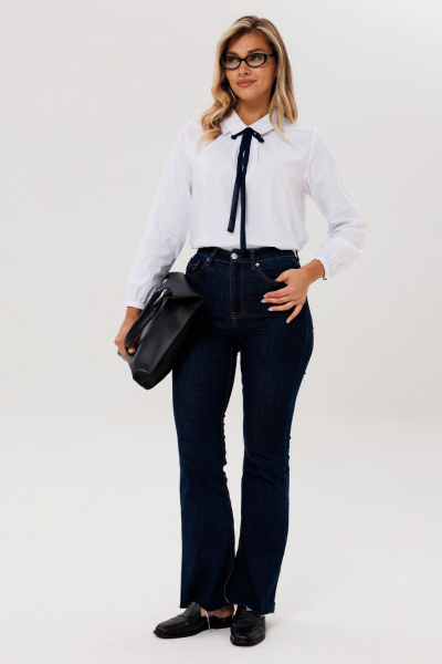 Блуза Anelli 1701.1 белоснежная_симфония - фото 3