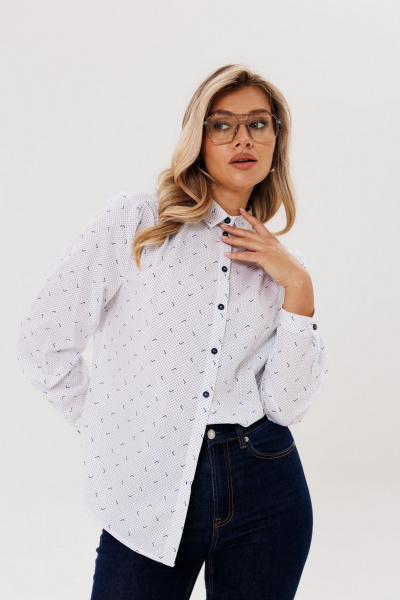Рубашка Anelli 1652 квадратики - фото 15