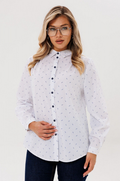 Рубашка Anelli 1652 квадратики - фото 1
