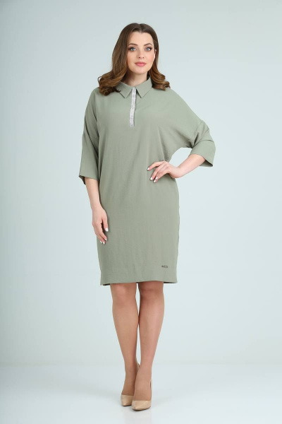 Платье SVT-fashion 482 хаки - фото 1