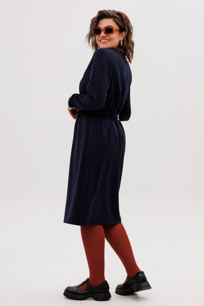 Платье Anelli 1705 темно-ирисовый - фото 7