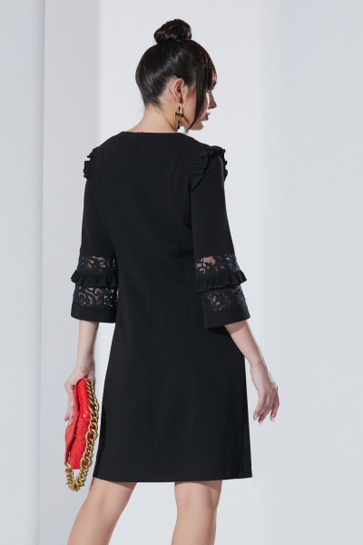 Платье Lissana 4548 черный - фото 3