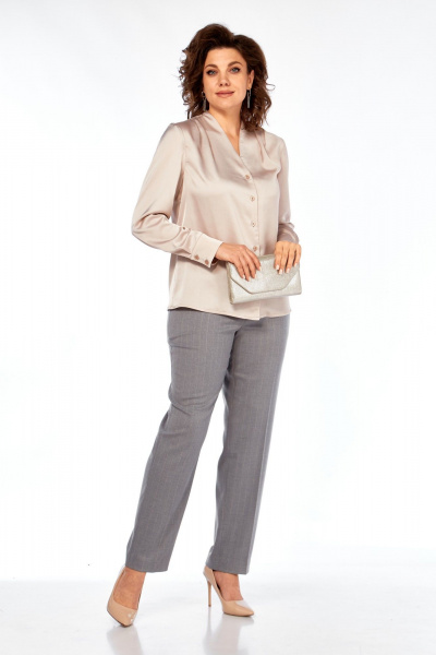 Блуза Kauhanka 027 бежевый - фото 9